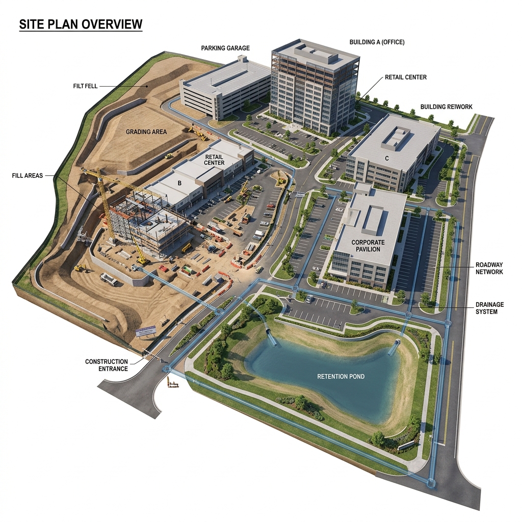 Water Distribution Network Drafting